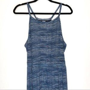 Old Navy Cool Stripe High Neck Maxi Dress Size L